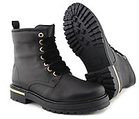 LOUISE HI LACE BLACK - Lunella