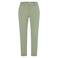 CHINO TURNUP VERT ROMARIN - MAC