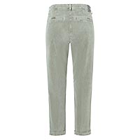 CHINO TURN UP GREENY CORDUROY - MAC