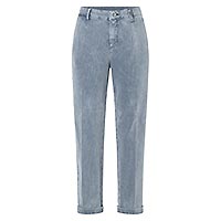 CHINO TURN UP SKY CORDUROY - MAC