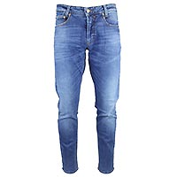 GREG WORKOUT DENIM MID BLUE - MAC