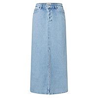 MAXI DRESS DENIM LIGHT BLUE - MAC