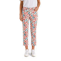 MELANIE CROPPED FLOWER PRINT - MAC