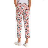 MELANIE CROPPED FLOWER PRINT - MAC