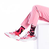 SOCKS PINK FLAMINGO - Many Mornings