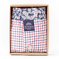 MCALSON BLUE AND RED CHECKS - McAlson