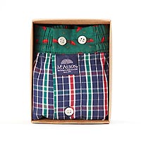 MCALSON CHECKS BLEU VERT ROUGE - McAlson
