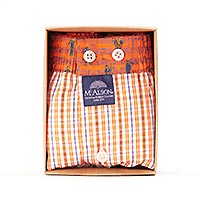 MCALSON CHECKS ORANGE MARINE - McAlson