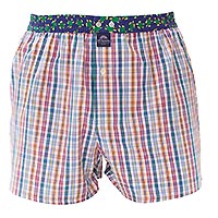 MCALSON CHECKS TURTLE BLUE - McAlson