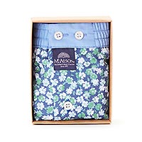 MCALSON FLOWERS BLEU VERT  - McAlson