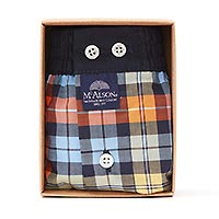 MCALSON GINGHAM ORANGE - McAlson