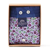 MCALSON MEADOWS FLOWERS PURPLE - McAlson