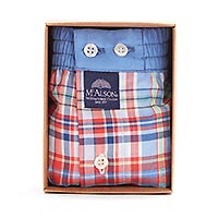 MCALSON MINICHECKS BLUE MULTI - McAlson
