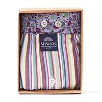 MCALSON STRIPED PURPLE - McAlson