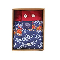 MCALSON XMAS BLEU ROUGE - McAlson