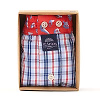 MC ALSON CARREAUX MARINE RED - McAlson