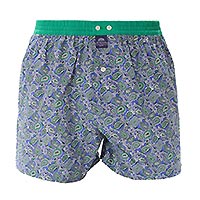 MC ALSON PAISLEY BLEU VERT - McAlson