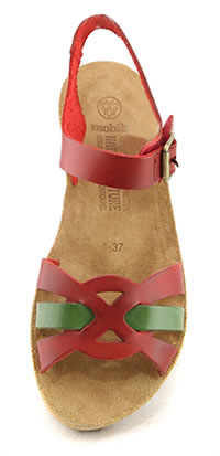 MARYLINE ROUGE VERT - Mephisto Mobils