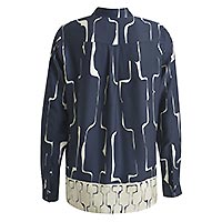 MEREDITH NAVY PRINT - Milano Italy