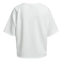 MISTIGRI TSH WHITE FLOWERS - Milano Italy