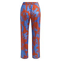 PANT MIKA BLUE ORANGE - Milano Italy