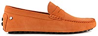 LE CLASSY DRIVE ORANGE - Les Mocassins Tropeziens