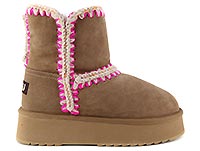 NORFOLK BOOT PINK BROWN - Mou