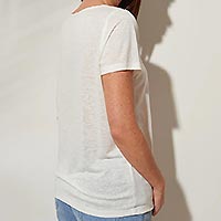 ARIANA TSHIRT BLANC MV25 - Les Petites Bombes