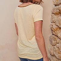 ARIANA TSHIRT JAUNE MV25 - Les Petites Bombes