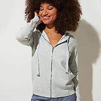 DOHA GILET BLEU DRAGEE MV25 - Les Petites Bombes