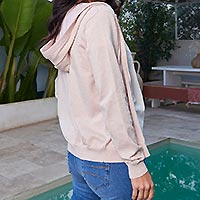 DOHA GILET ROSE DRAGEE MV25 - Les Petites Bombes