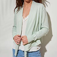 LUDIVINE GILET VERT DEAU MV25 - Les Petites Bombes