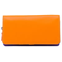 MYWALIT FLAPOVER WALLET ORANGE - Mywalit