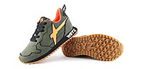 JET JUNIOR KAKI BLACK ORANGE - W6YZ