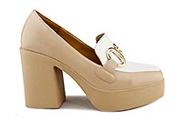 NOLLA MOC BEIGE BLANC - Noa Harmon