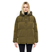 BLOUSON OOF OVER PADDED OLIVE - Oof