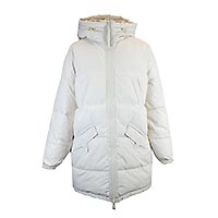 PARKA ZIP OOF MAT VANILLA - Oof