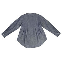 BLOUSE DIZZIE LIGHT DENIM - Ozmoz