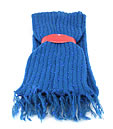 ECHARPE BECHRI BLEU - Berthe aux grands pieds