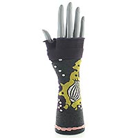 MITAINES BAGT3A FLEURS CLOSES - Berthe aux Grands Pieds