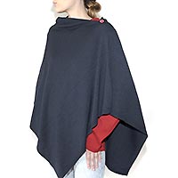 PONCHO BERTHE MARINE - Berthe aux Grands Pieds