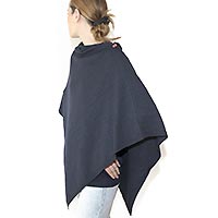 PONCHO BERTHE MARINE - Berthe aux Grands Pieds