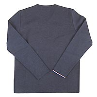 PULL COL V MARINE KAKI - Berthe aux Grands Pieds