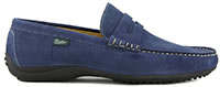 CABRIO VELOURS BLEU - Paraboot