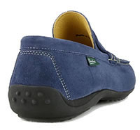 CABRIO VELOURS BLEU - Paraboot