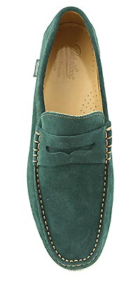 CABRIO VELOURS VERT - Paraboot