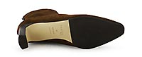NORA BOOTS DAIM COGNAC - Parallèle