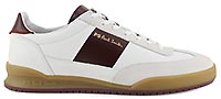 DOVER SNEAKER WHITE BORDEAUX - PS by Paul Smith