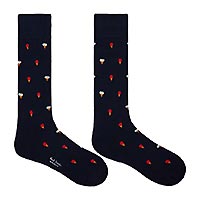 KERRY SOCKS ICE CREAM BLUE - Paul Smith