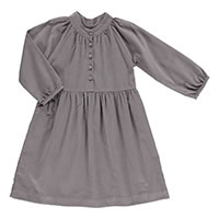 ROBE ANDREA GREY VELVET - Pierrot la Lune